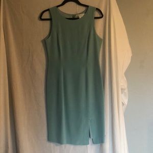 Summer silk cocktail dress.